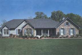 Country House Plan #5633-00002 Elevation Photo