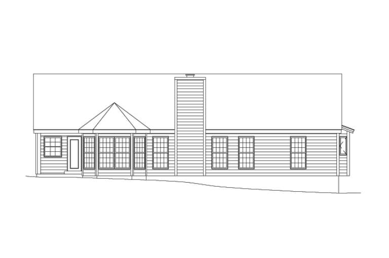Ranch House Plan #5633-00003 Additional Photo