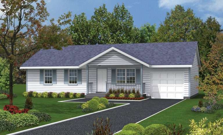 House Plan House Plan #14269 Front Elevation