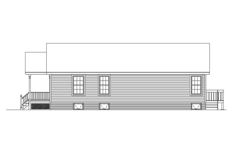 Narrow Lot House Plan #5633-00008 Additional Photo