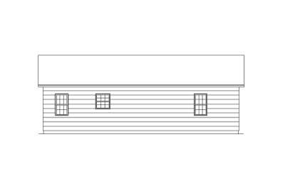 Ranch House Plan #5633-00010 Elevation Photo