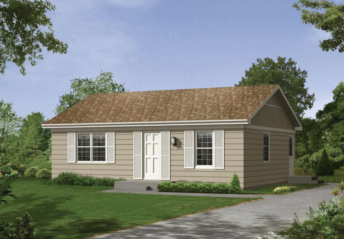 Narrow Lot Plan 800 Square Feet 2 Bedrooms 1 Bathroom 5633 00016