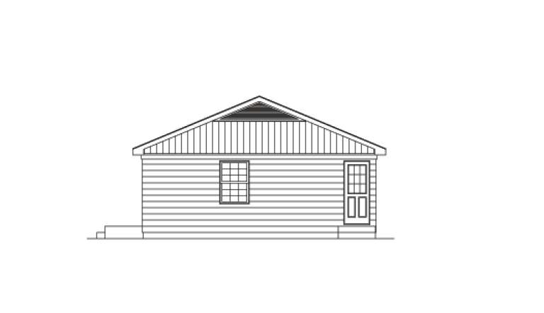 Narrow Lot House Plan #5633-00016 Additional Photo