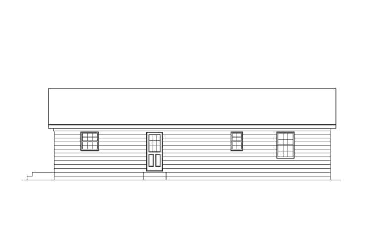 Country House Plan #5633-00017 Elevation Photo