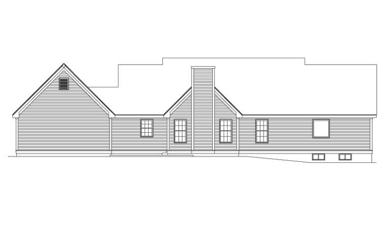 Country House Plan #5633-00020 Elevation Photo