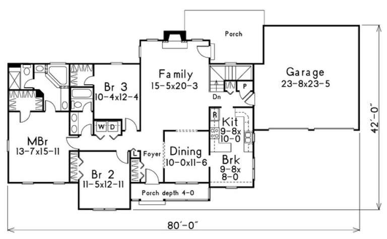 House Plan House Plan #14285 Drawing 1