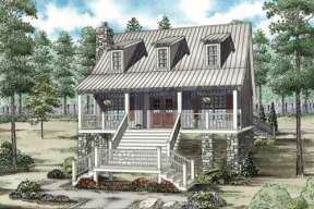 Cape Cod House Plan #110-00960 Elevation Photo
