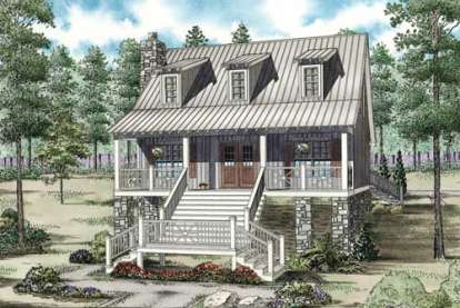 Cape Cod House Plan #110-00960 Elevation Photo