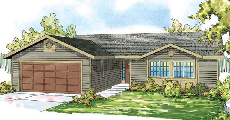 House Plan House Plan #14288 Front Elevation