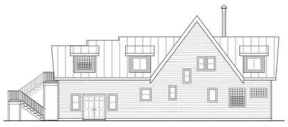Cottage House Plan #035-00586 Elevation Photo