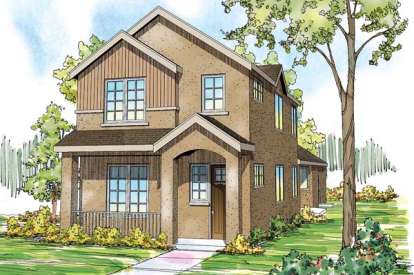 Southern House Plan #035-00587 Elevation Photo