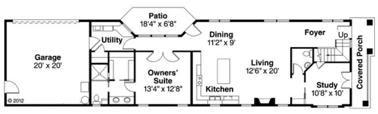 House Plan House Plan #14293 Drawing 1