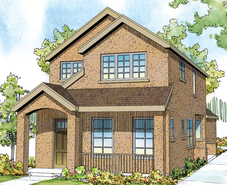 House Plan House Plan #14295 Front Elevation