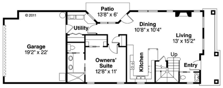 House Plan House Plan #14295 Drawing 1