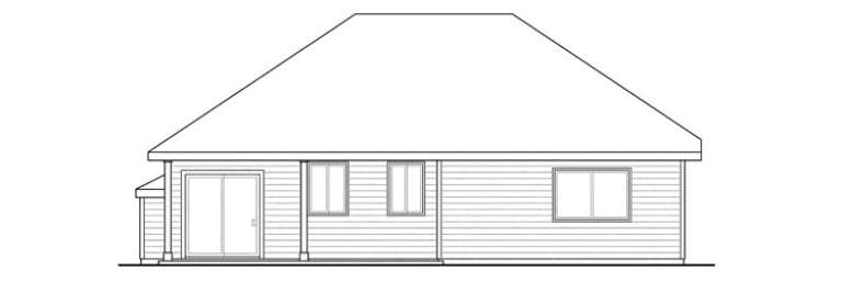 Traditional House Plan #035-00591 Elevation Photo