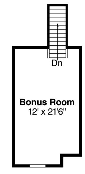 Bonus Room for House Plan #035-00591