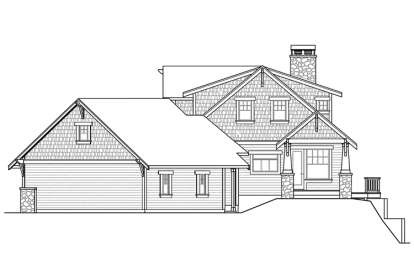 Craftsman House Plan #035-00592 Elevation Photo