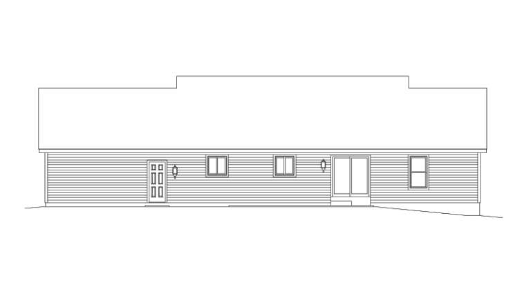 Farmhouse House Plan #5633-00022 Elevation Photo