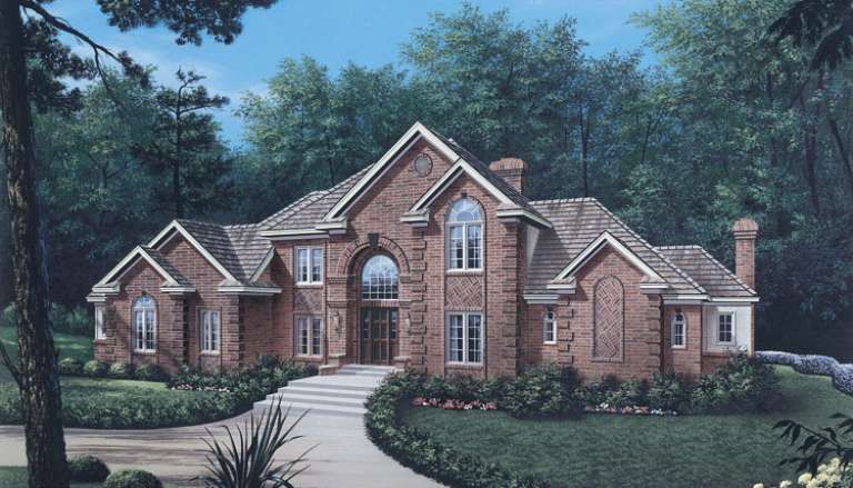 Traditional House Plan #5633-00023 Elevation Photo
