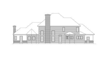 Traditional House Plan #5633-00023 Elevation Photo