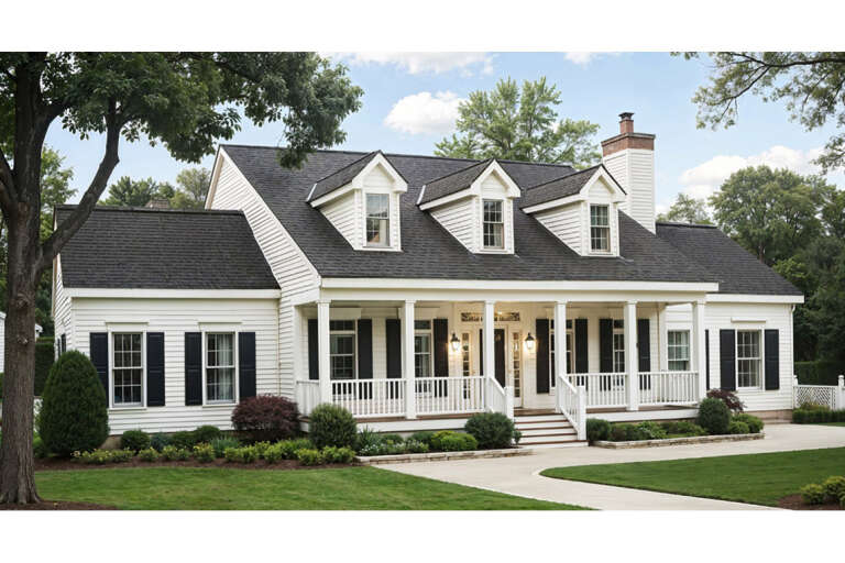 Southern House Plan #033-00002 Elevation Photo