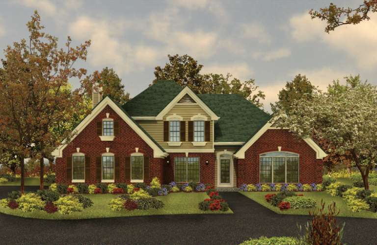 Traditional House Plan #5633-00025 Elevation Photo