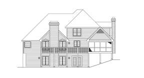 Traditional House Plan #5633-00025 Elevation Photo