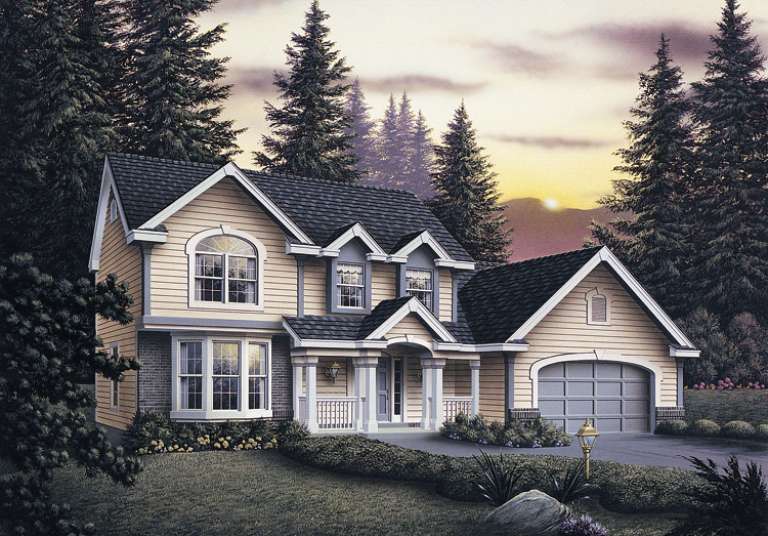 House Plan House Plan #14303 Front Elevation