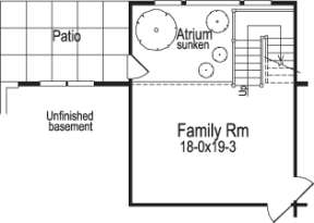 Floorplan 1 for House Plan #5633-00027