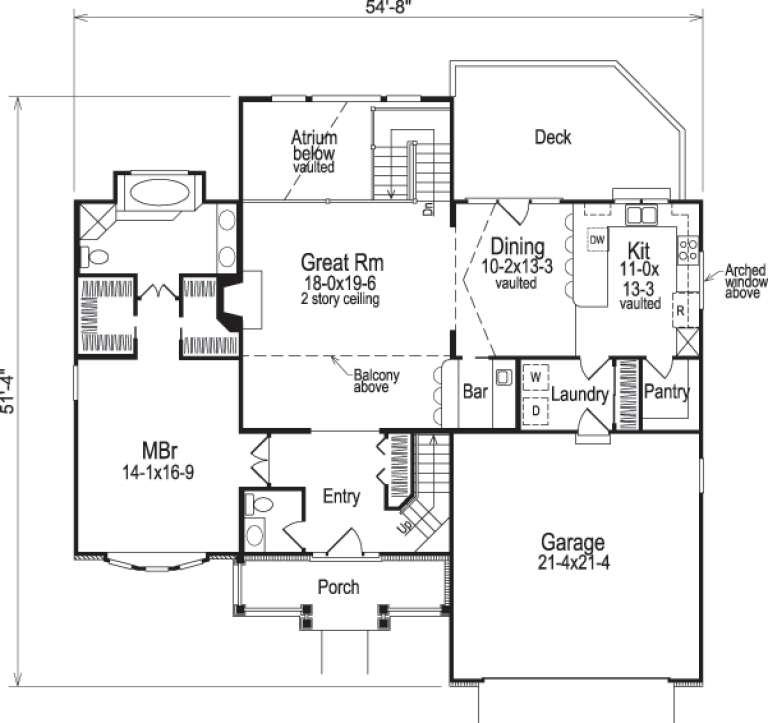 House Plan House Plan #14303 Drawing 2