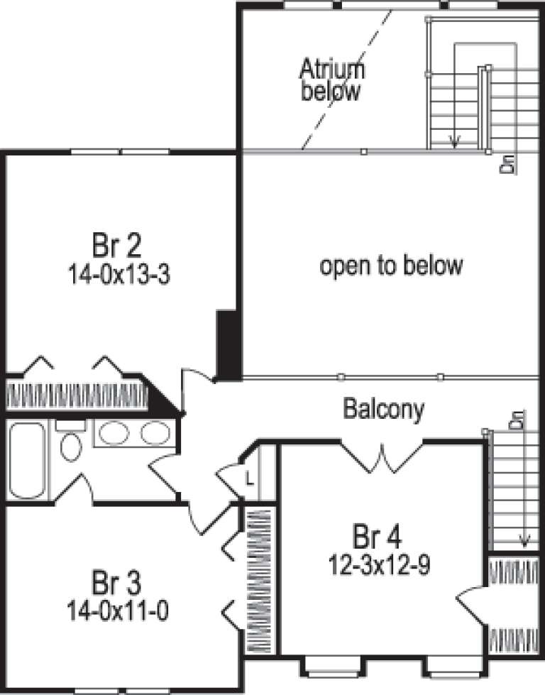 House Plan House Plan #14303 Drawing 3