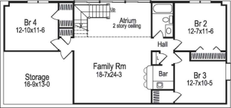 House Plan House Plan #14304 Drawing 1