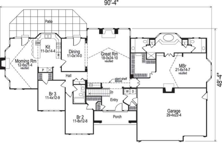 House Plan House Plan #14307 Drawing 1