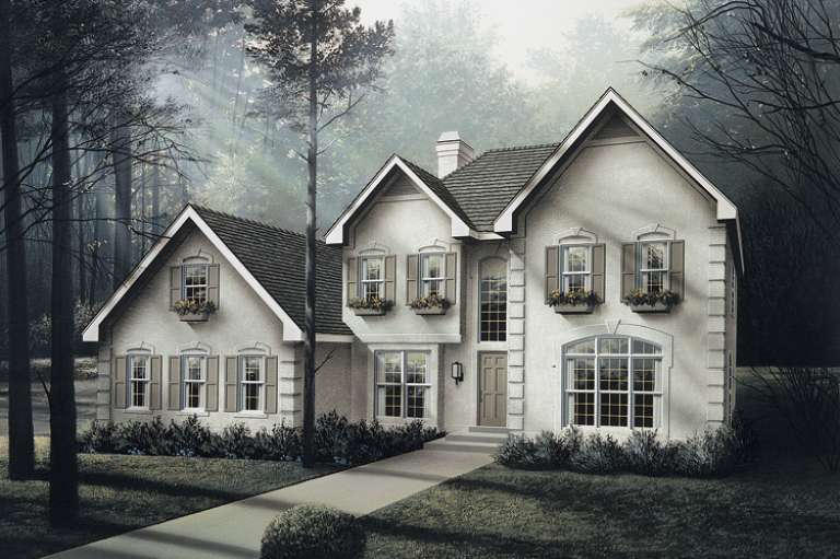 Traditional House Plan #5633-00033 Elevation Photo