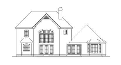 Traditional House Plan #5633-00033 Elevation Photo