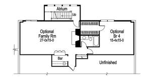 Floorplan 1 for House Plan #5633-00034