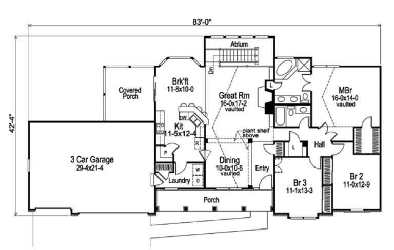 House Plan House Plan #14310 Drawing 2