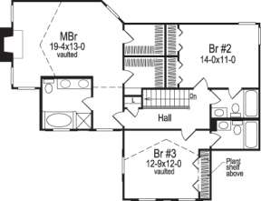 Floorplan 2 for House Plan #5633-00035