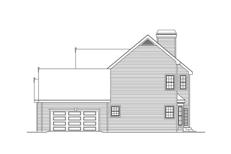 Farmhouse House Plan #5633-00035 Additional Photo