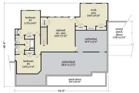 Floorplan 1 for House Plan #957-00052