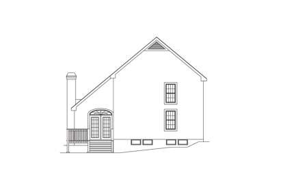 Traditional House Plan #5633-00038 Elevation Photo