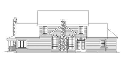 Southern House Plan #5633-00039 Elevation Photo