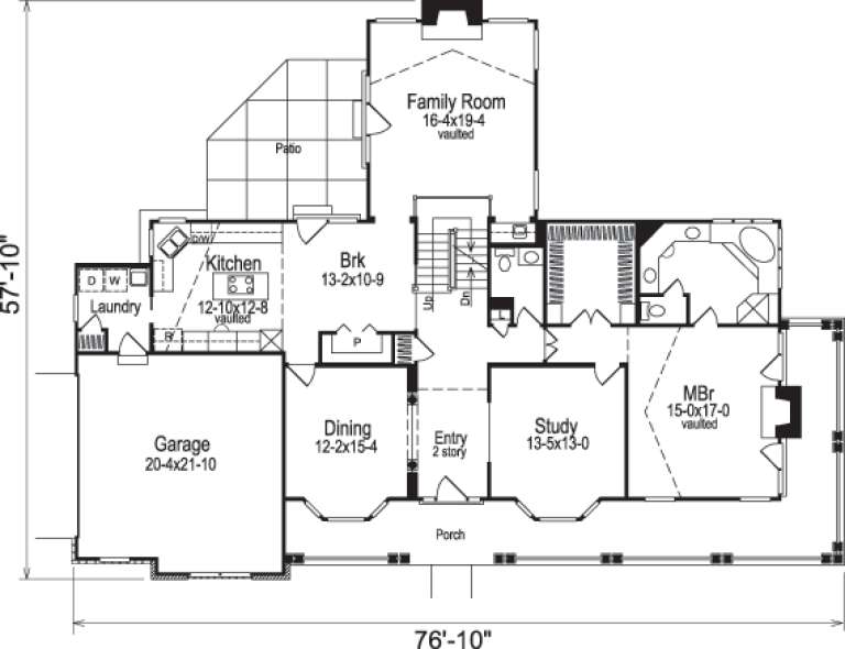 House Plan House Plan #14317 Drawing 1