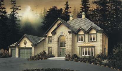 House Plan House Plan #14318 Front Elevation