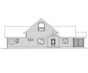 Vacation House Plan #039-00169 Elevation Photo