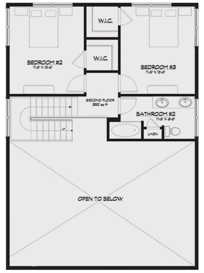 House Plan House Plan #14320 Drawing 2