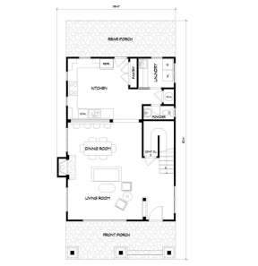 Floorplan 1 for House Plan #5738-00003