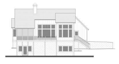 Lake Front House Plan #5738-00004 Elevation Photo