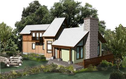 4 Bed, 3 Bath, 1774 Square Foot House Plan - #5738-00007