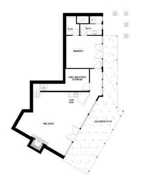 Floorplan 1 for House Plan #5738-00007